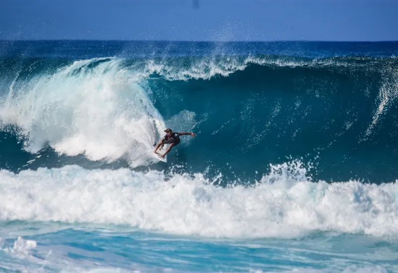 One-on-one private surf lesson with dedicated instructor